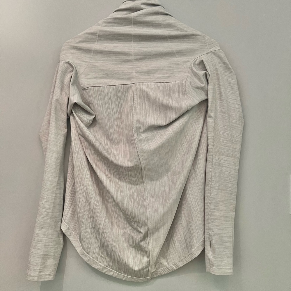 Zyia Activewear Cream Yoga Shawl XS - Picture 5 of 11